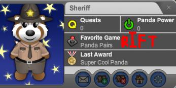 Sheriff's old Playercard